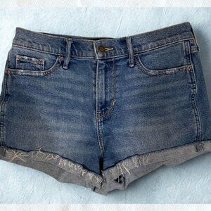 Hollister Jean Shorts High Waist Womens Size 7